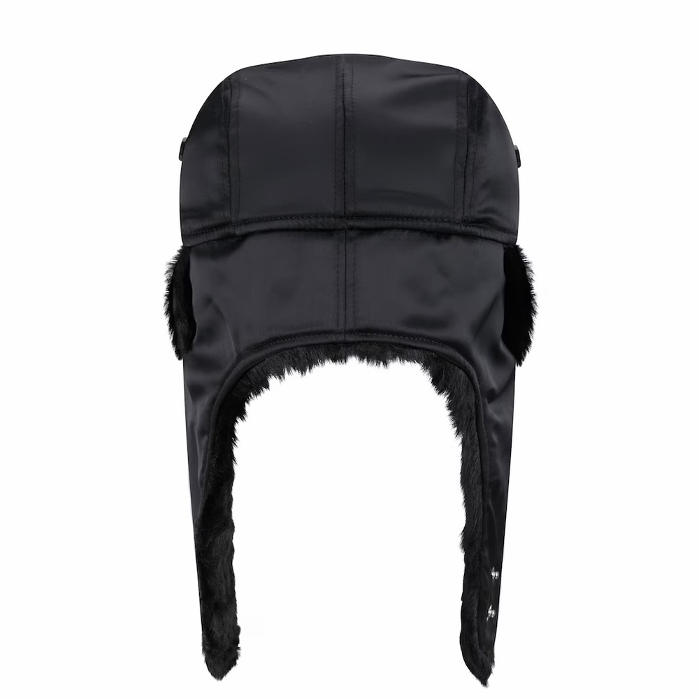 Men's New Era Black Minnesota Vikings Trapper Hat - Picture 4 of 4